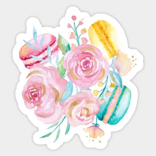 Macaron Bouquet Sticker